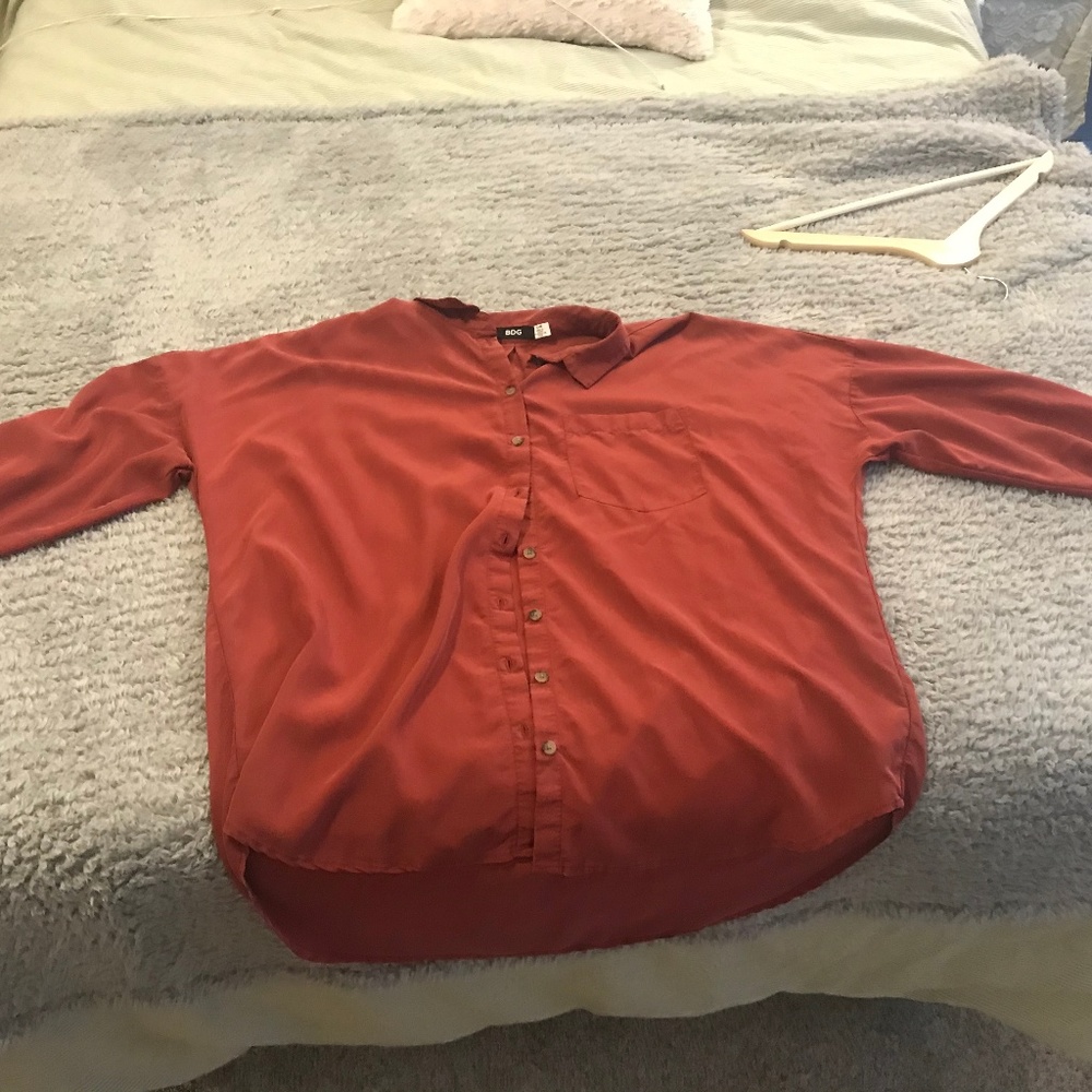 BDG Brick Red Shirt